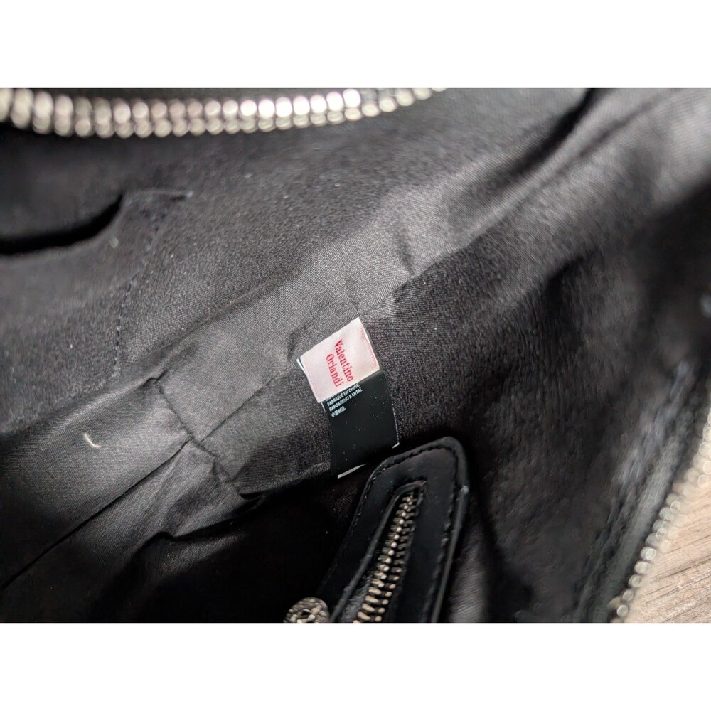 Valentino Orlandi BLACK Crescent Shoulder Bag & Coin Pouch NWT MSRP $240 - Picture 4 of 7